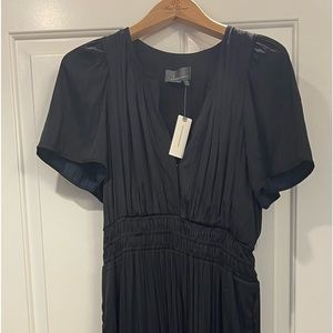 ANTHROPOLOGIE NWT Black Maxi Dress